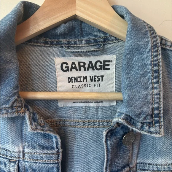 Garage Classic Fit Denim Jacket -S - Picture 3 of 7